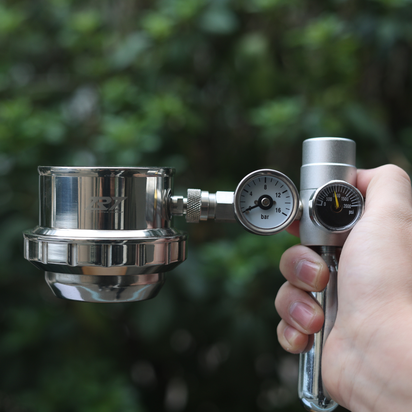 Aerocync Mini: pneumatic espresso machine